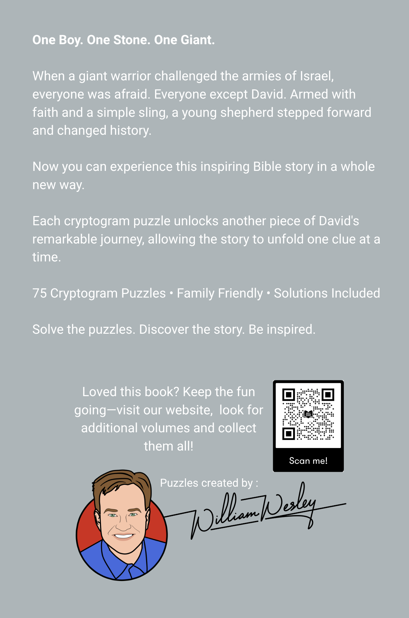 David and Goliath Bible Story Cryptograms