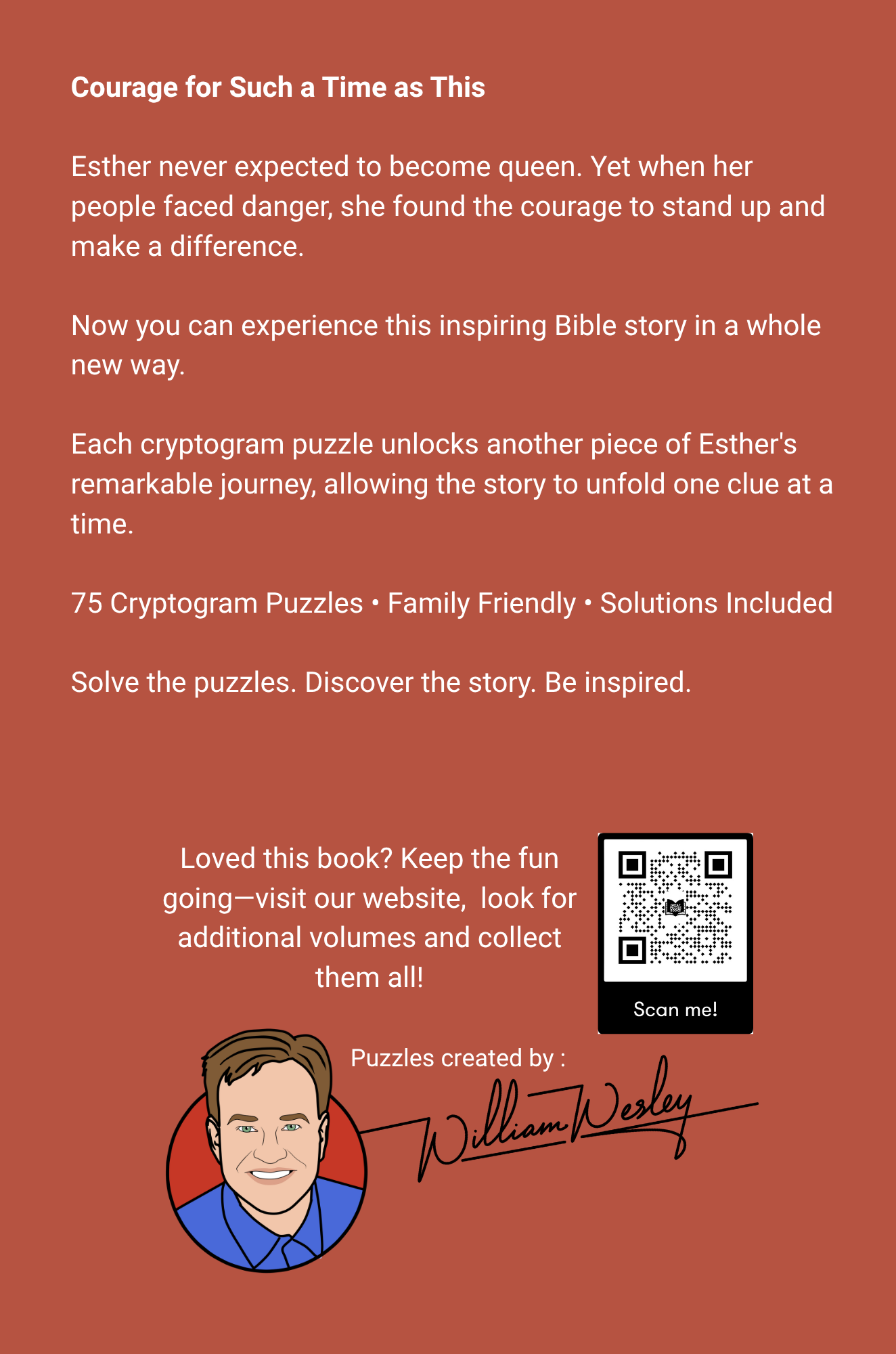 Esther Saves Her People Bible Story Cryptograms