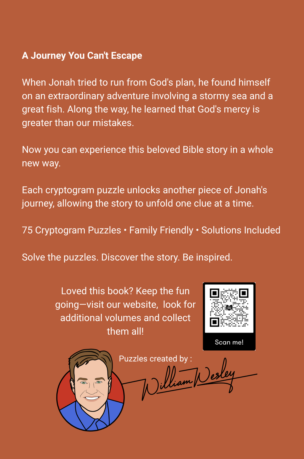 Jonah and the Great Fish Bible Story Cryptograms