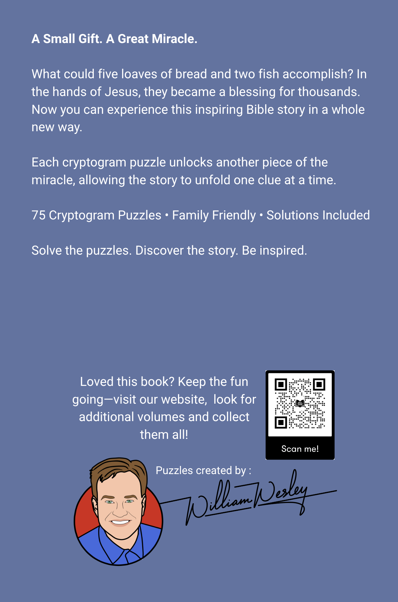Jesus Feeds the Five Thousand Bible Story Cryptograms