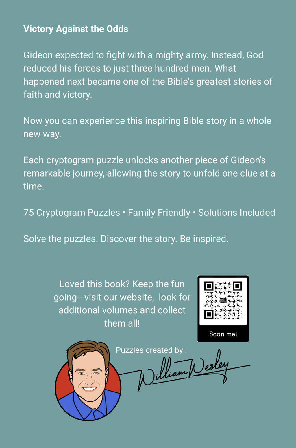 Gideon and the Three Hundred Bible Story Cryptograms