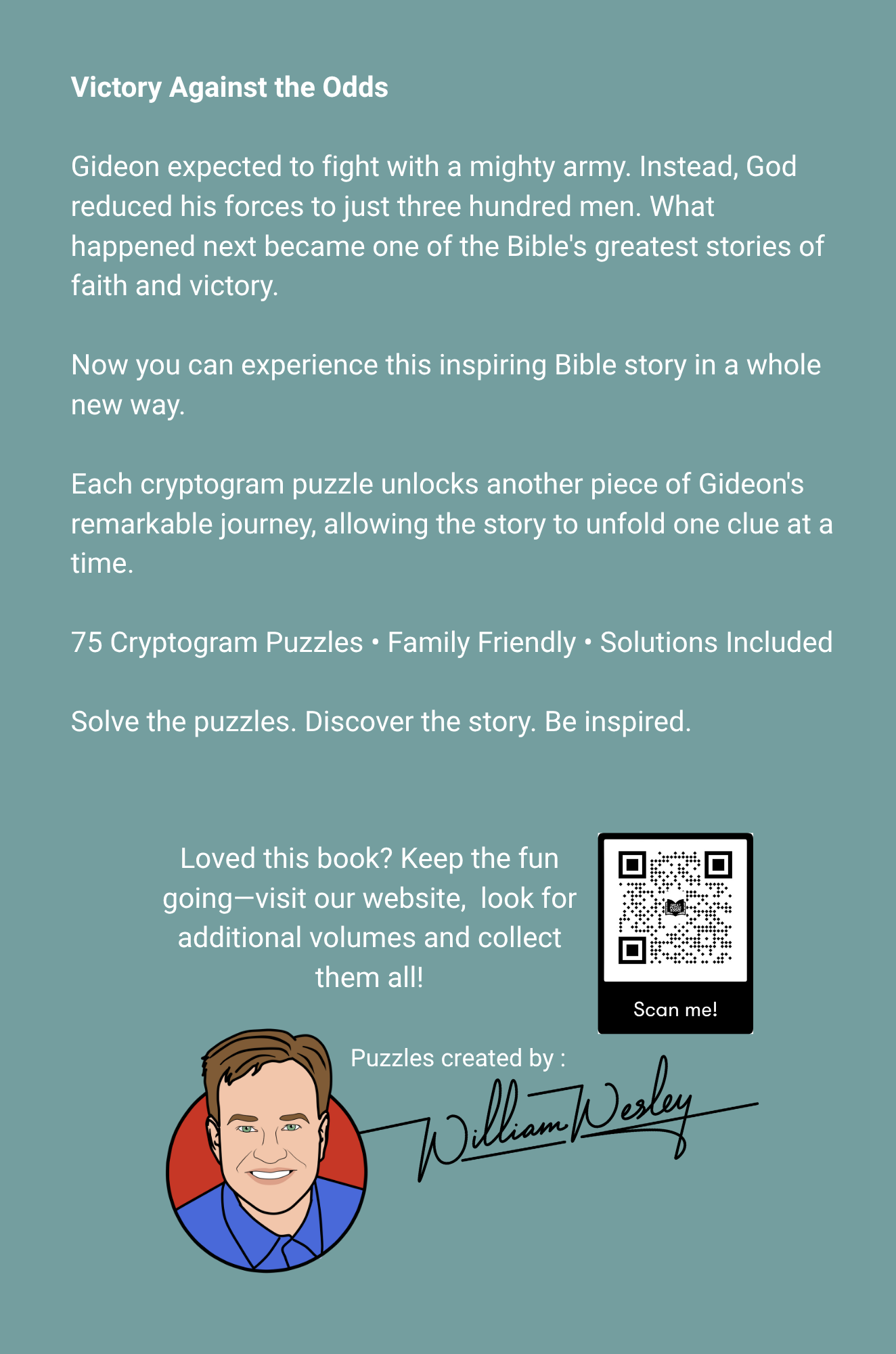 Gideon and the Three Hundred Bible Story Cryptograms
