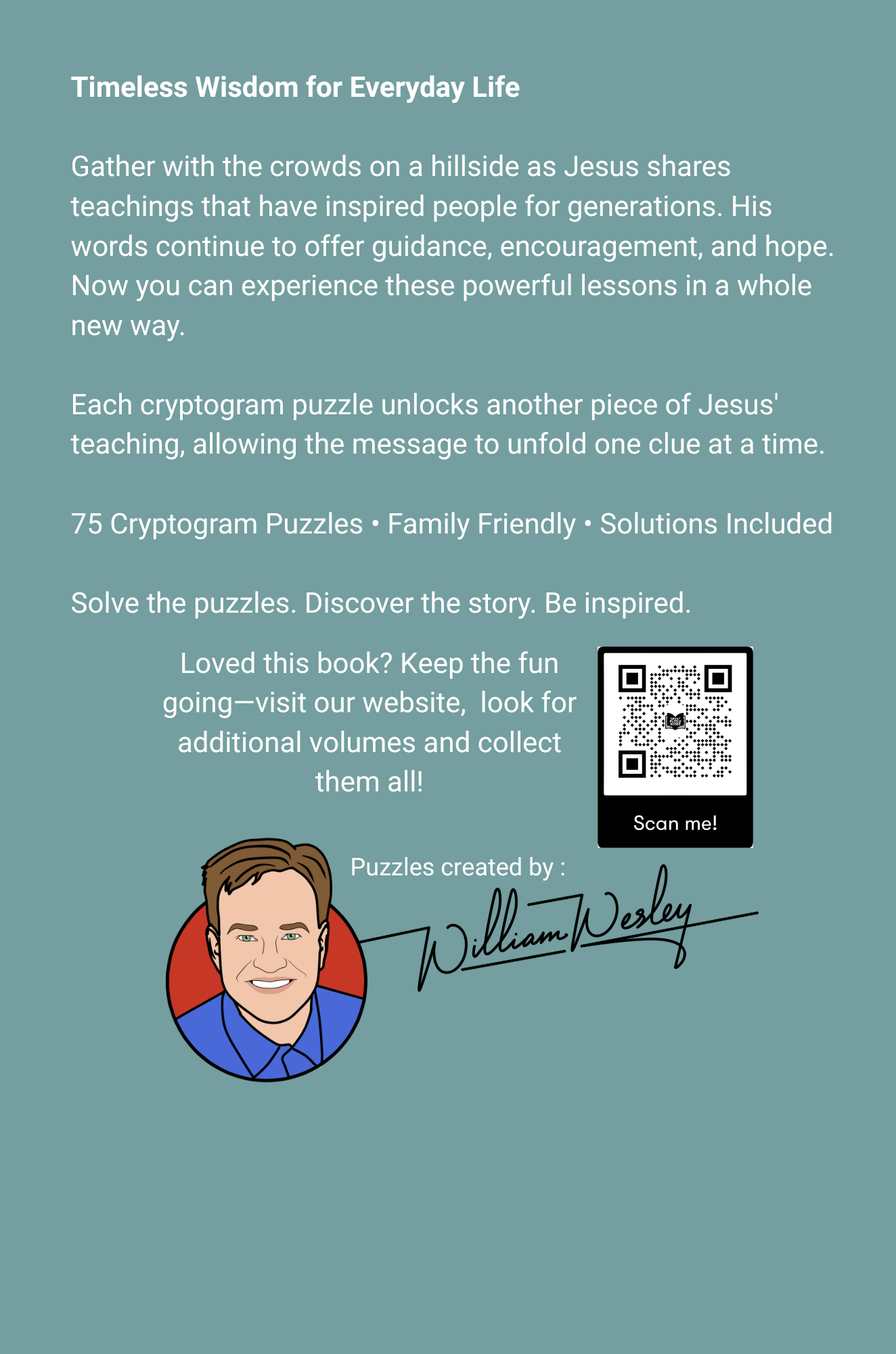 The Sermon on the Mount Bible Story Cryptograms