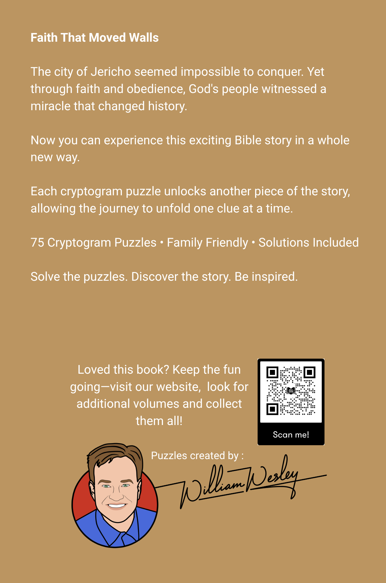The Fall of Jericho Bible Story Cryptograms