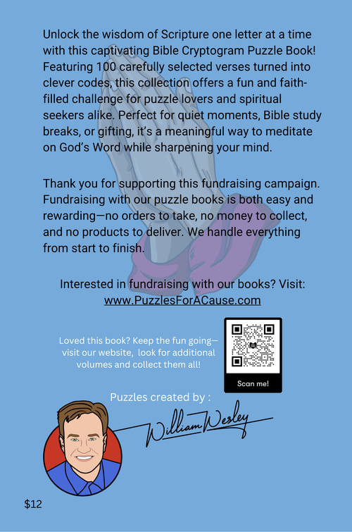 Bible Cryptogram Puzzle Book