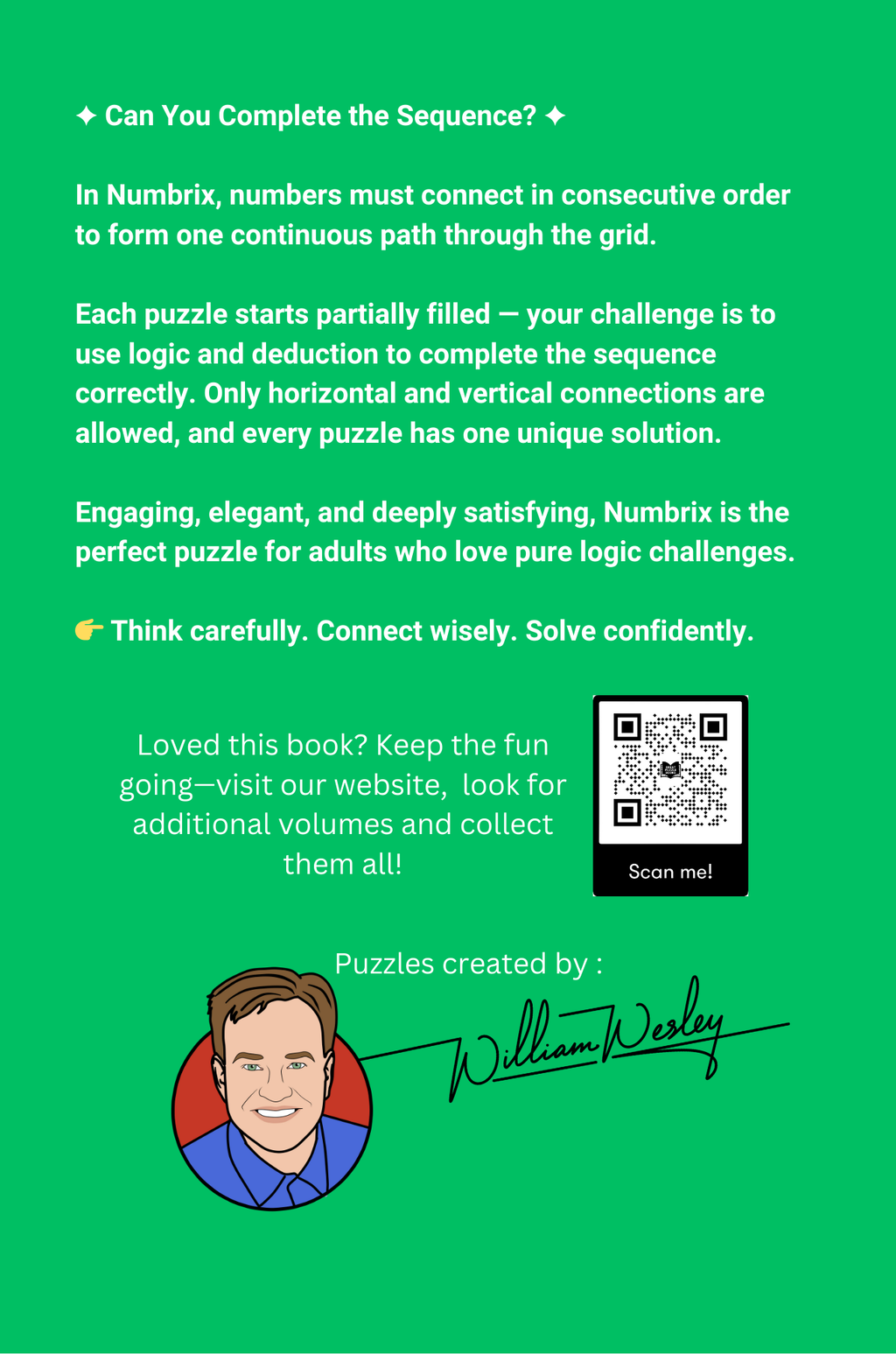 Numbrix Number Path Logic Puzzles: Volume Three - Challenging 8x8 Grids