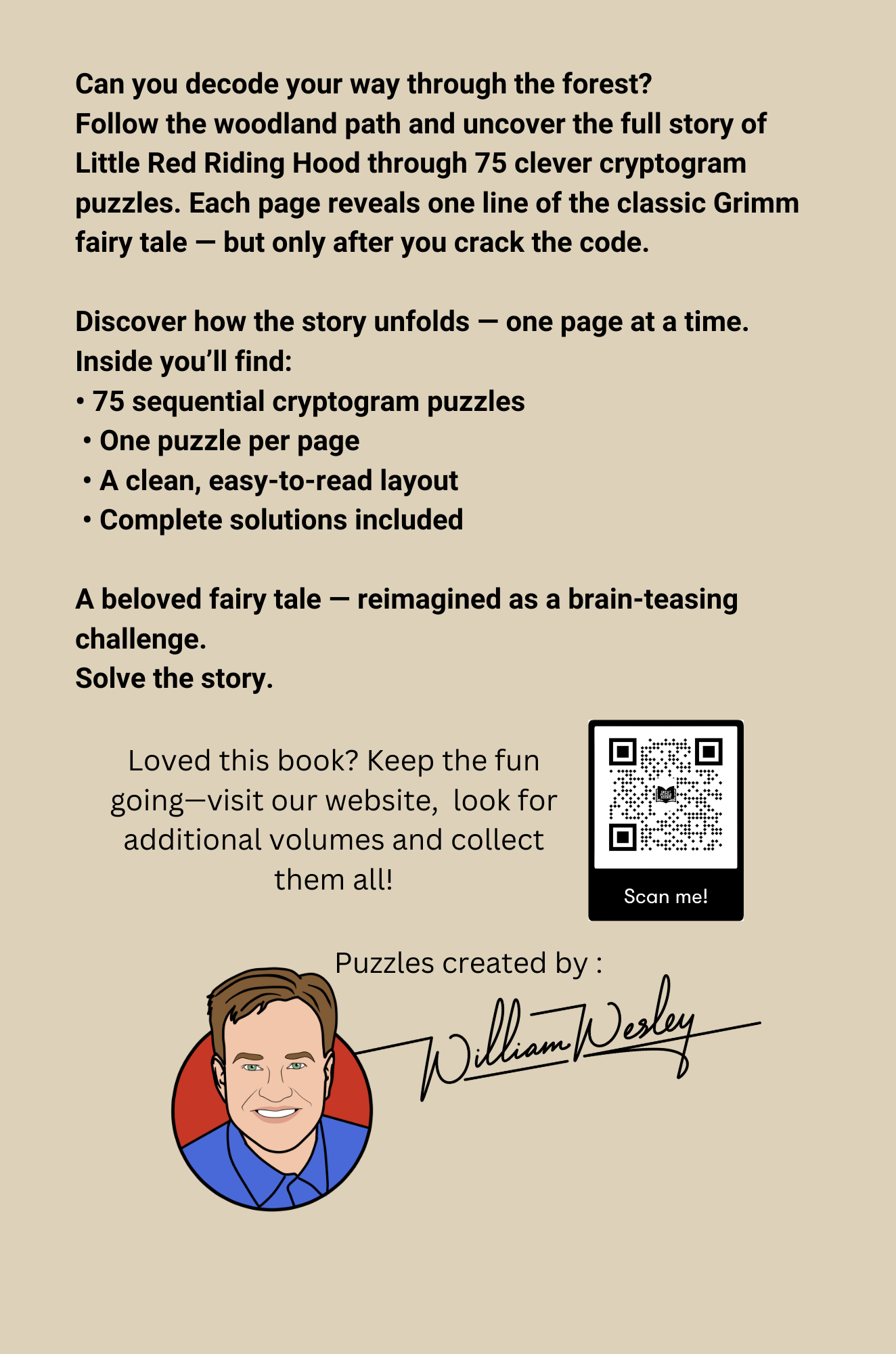 Classic Story Cryptograms Volume One: Little Red Riding Hood
