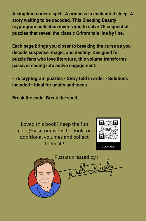 Classic Story Cryptograms Volume 11:  Sleeping Beauty