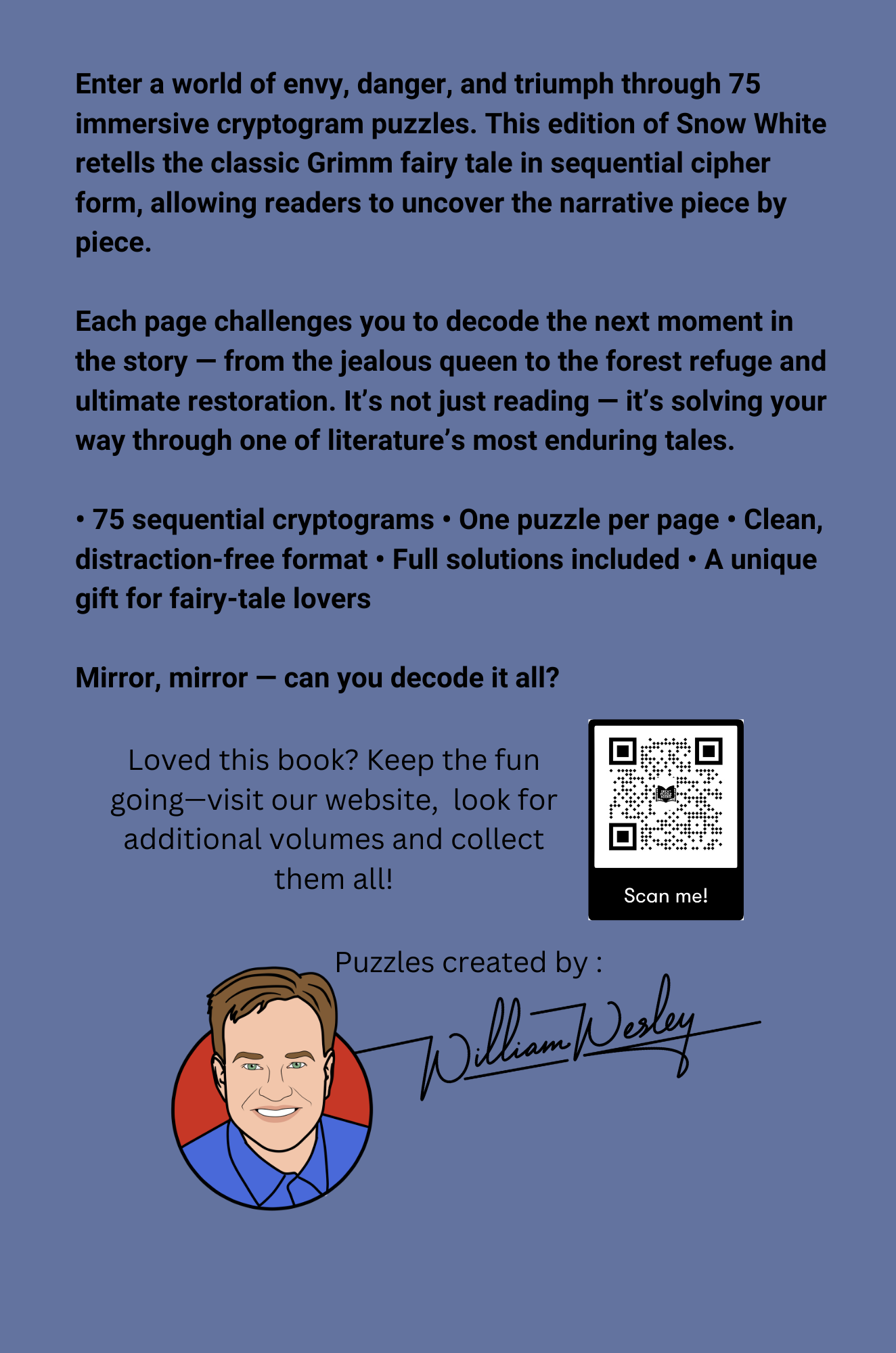 Classic Story Cryptograms Volume 12:  Snow White