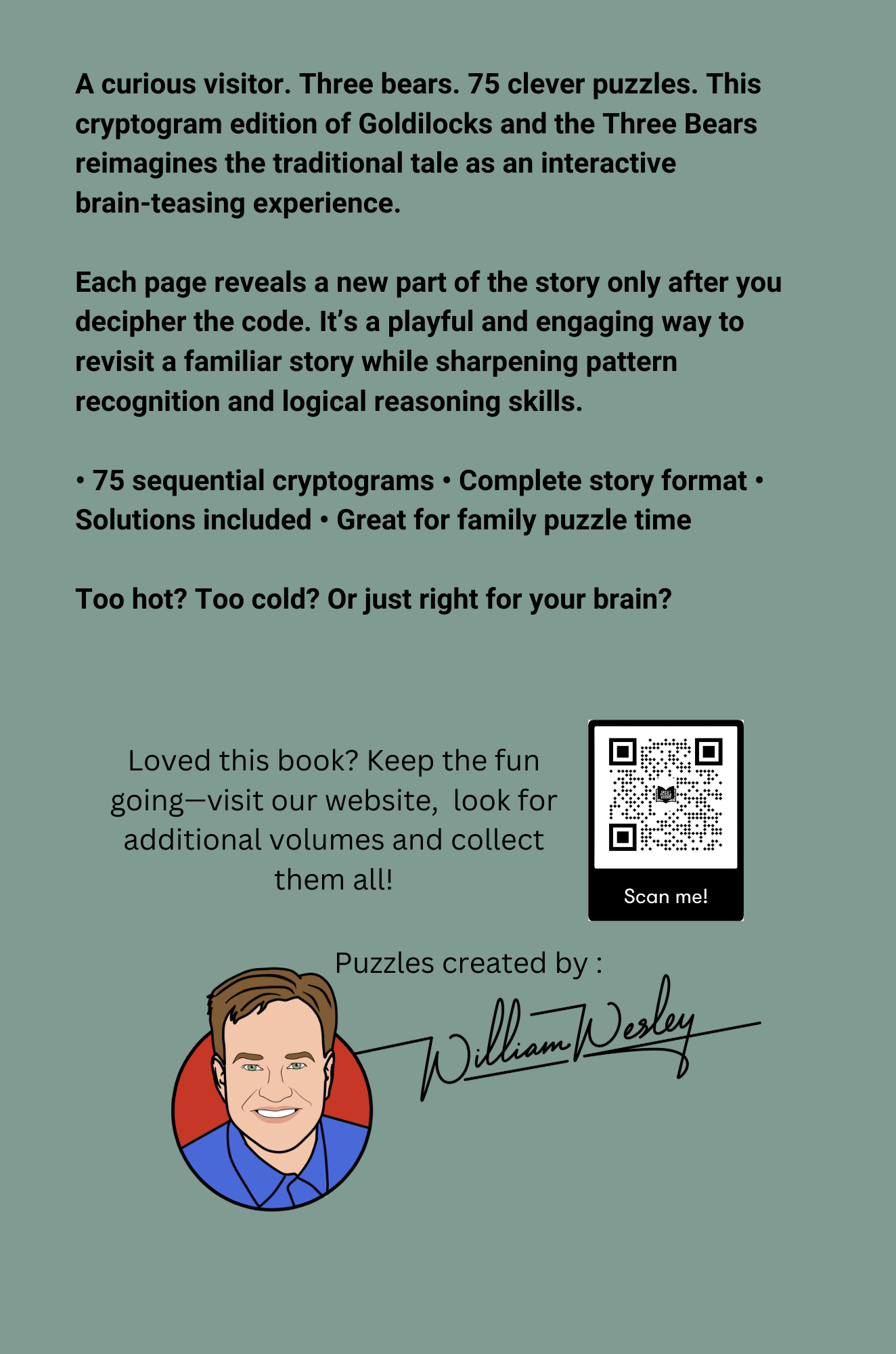 Classic Story Cryptograms Volume Three: Goldilocks and the Three Bears