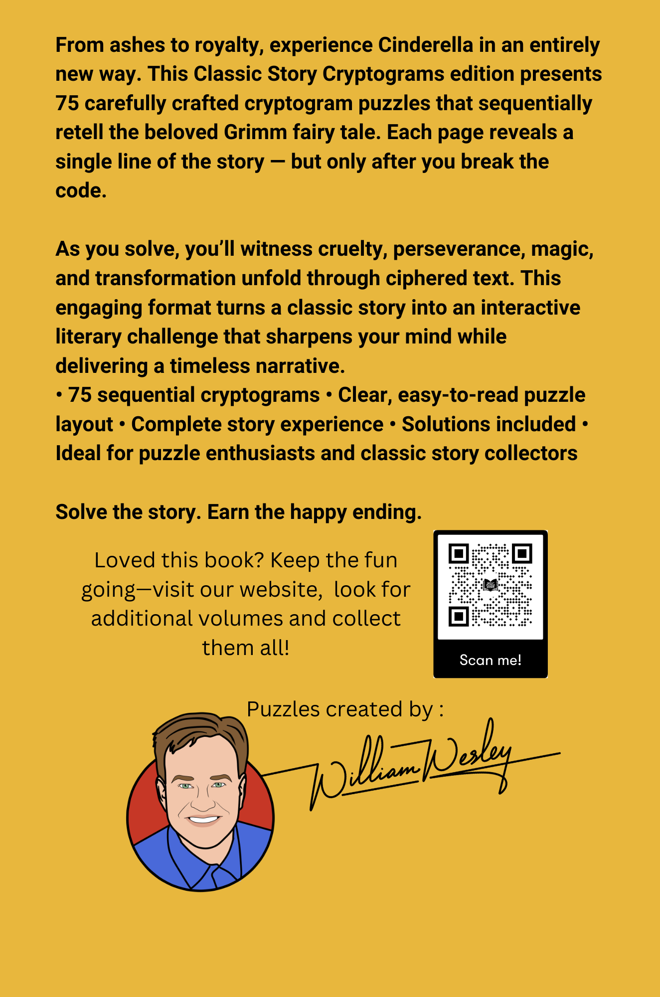 Classic Story Cryptograms Volume Four: Cinderella