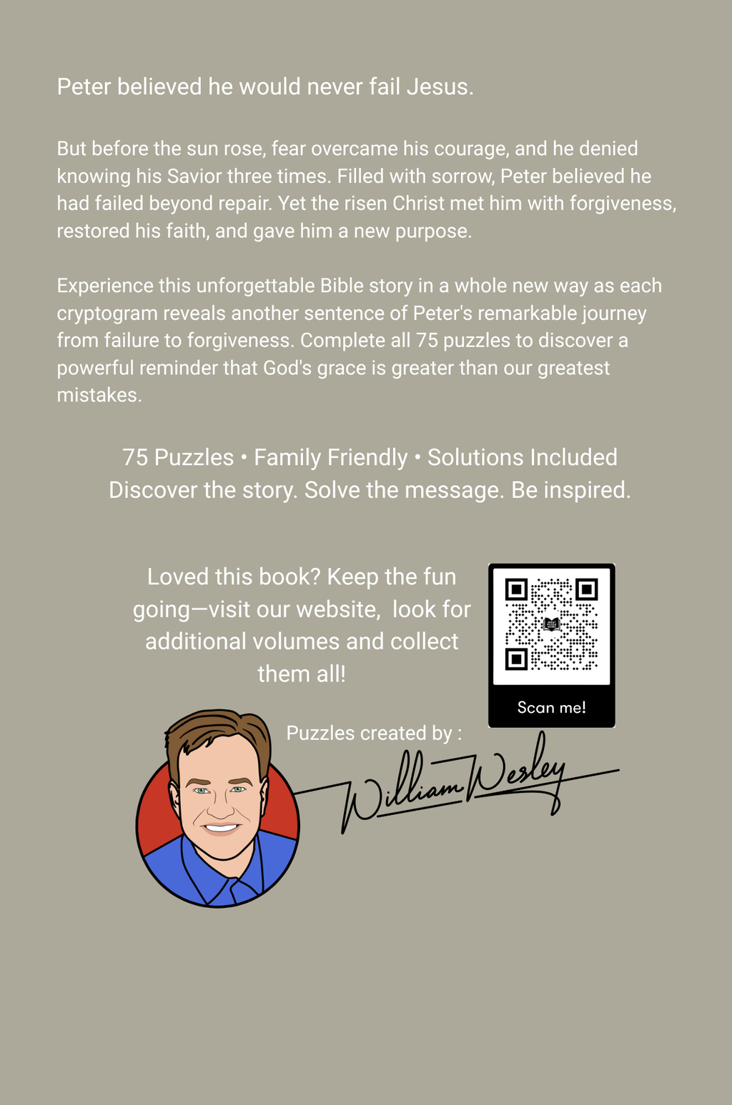 Peter Denies Jesus Classic Bible Story Cryptograms
