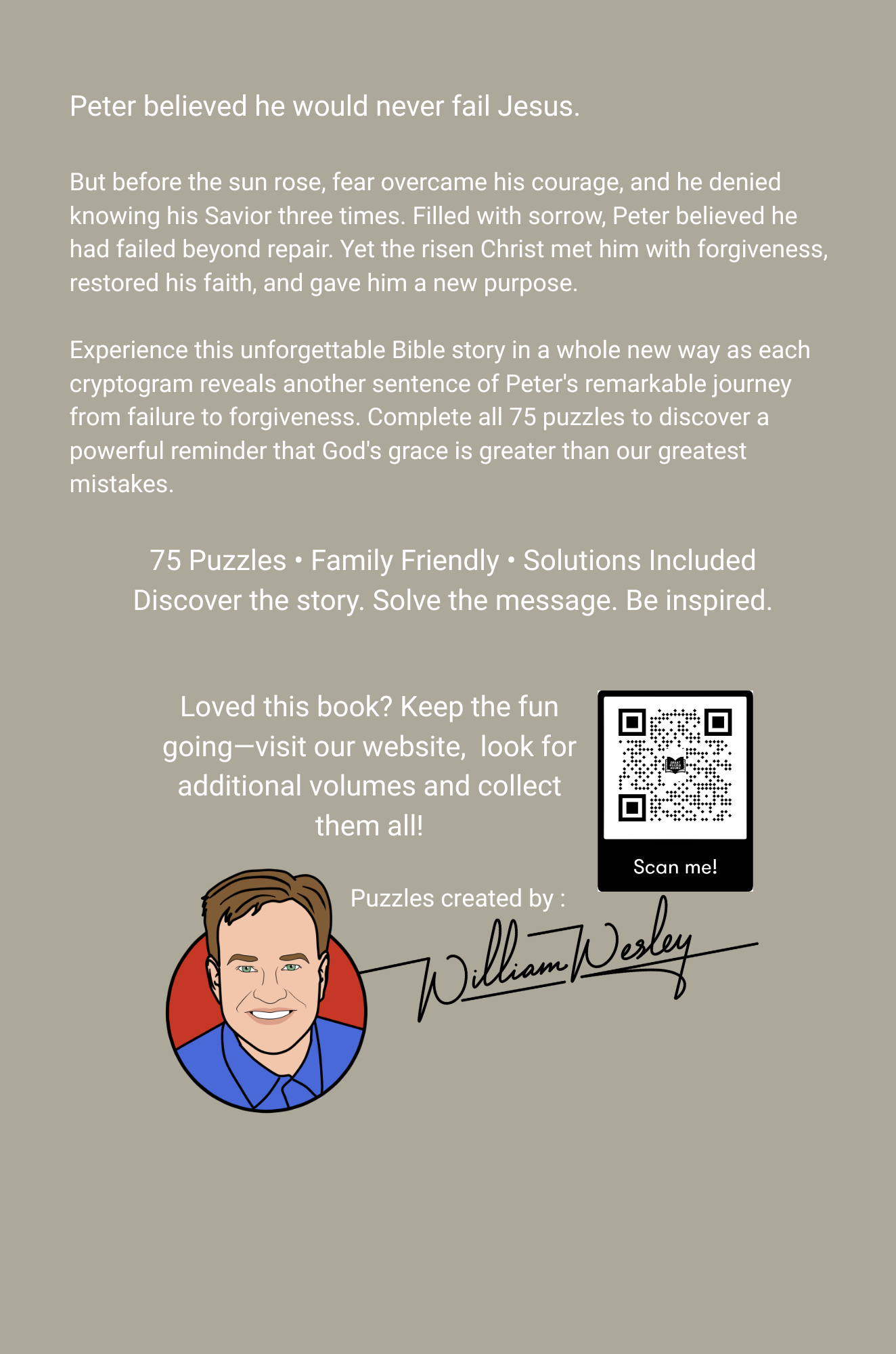 Peter Denies Jesus Classic Bible Story Cryptograms