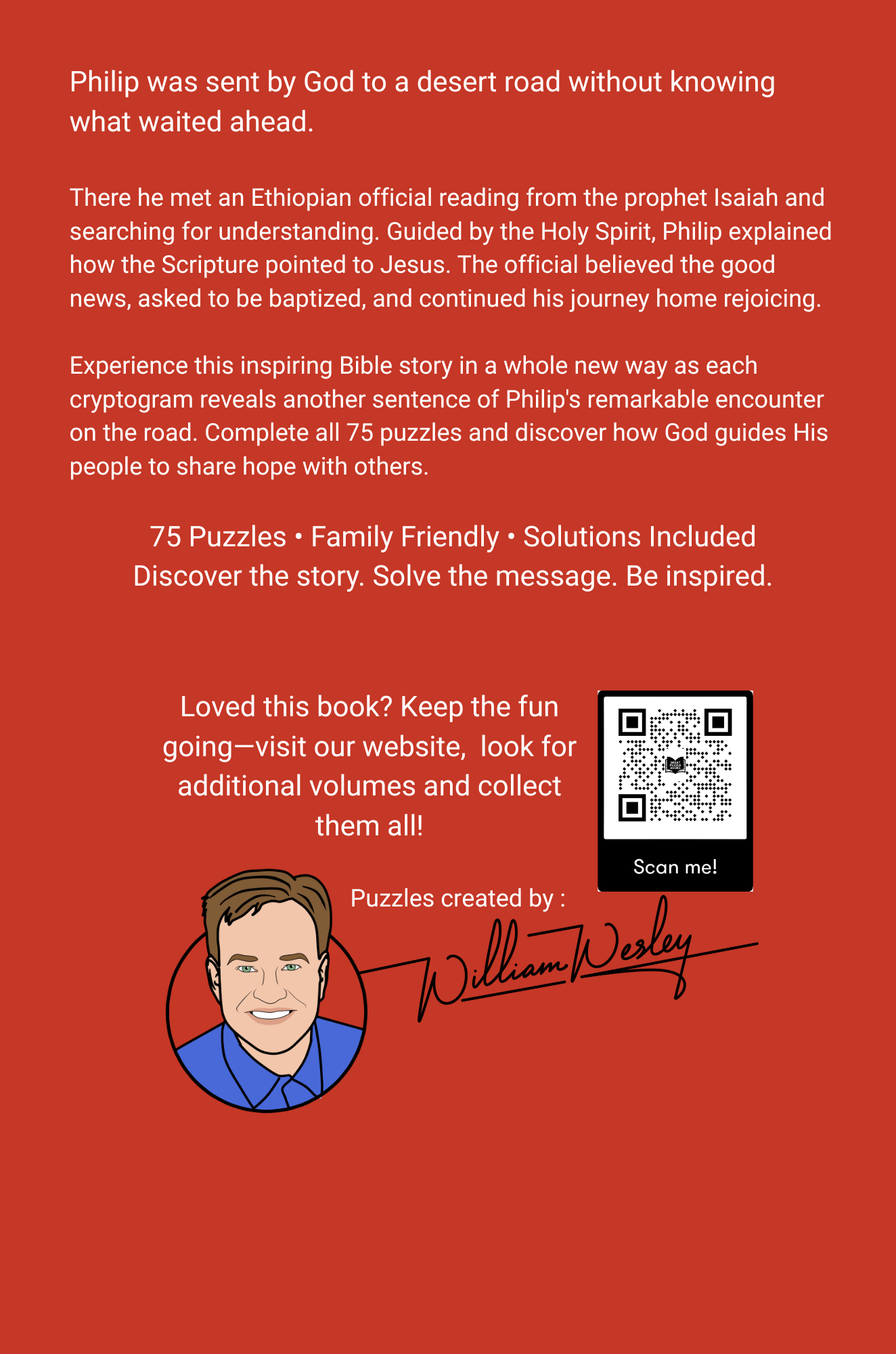 Philip and the Ethiopian Official  Bible Story Cryptograms