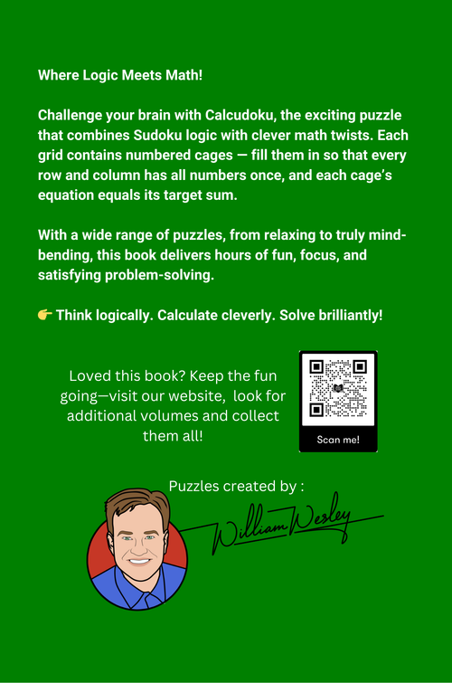 Calcudoku: Volume Three - Advanced Level