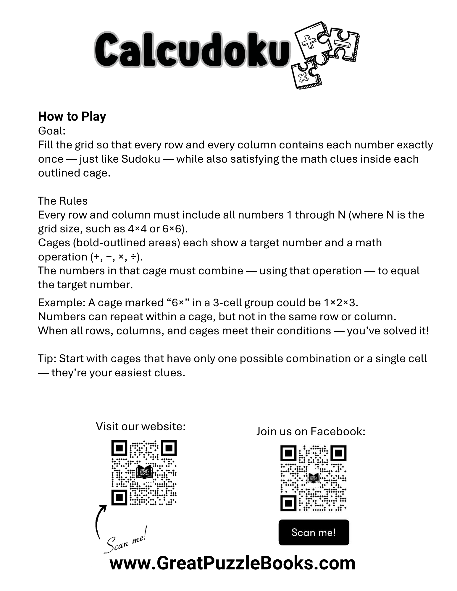 Calcudoku: Volume Four - Expert Level