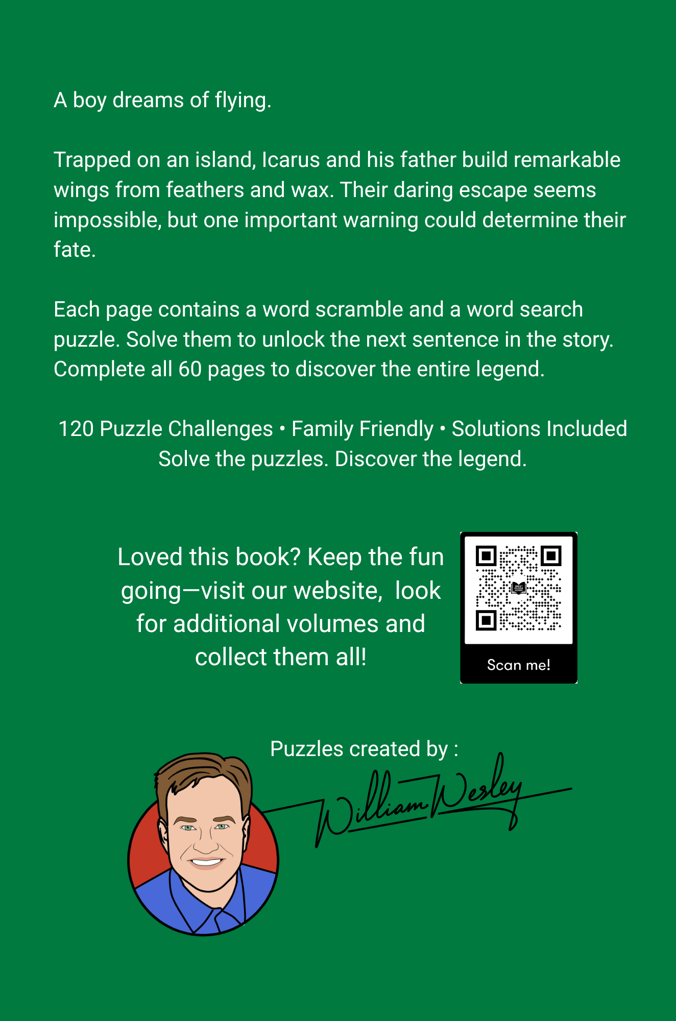 Icarus and the Wings of Wax Classic Greek Myth Word Search