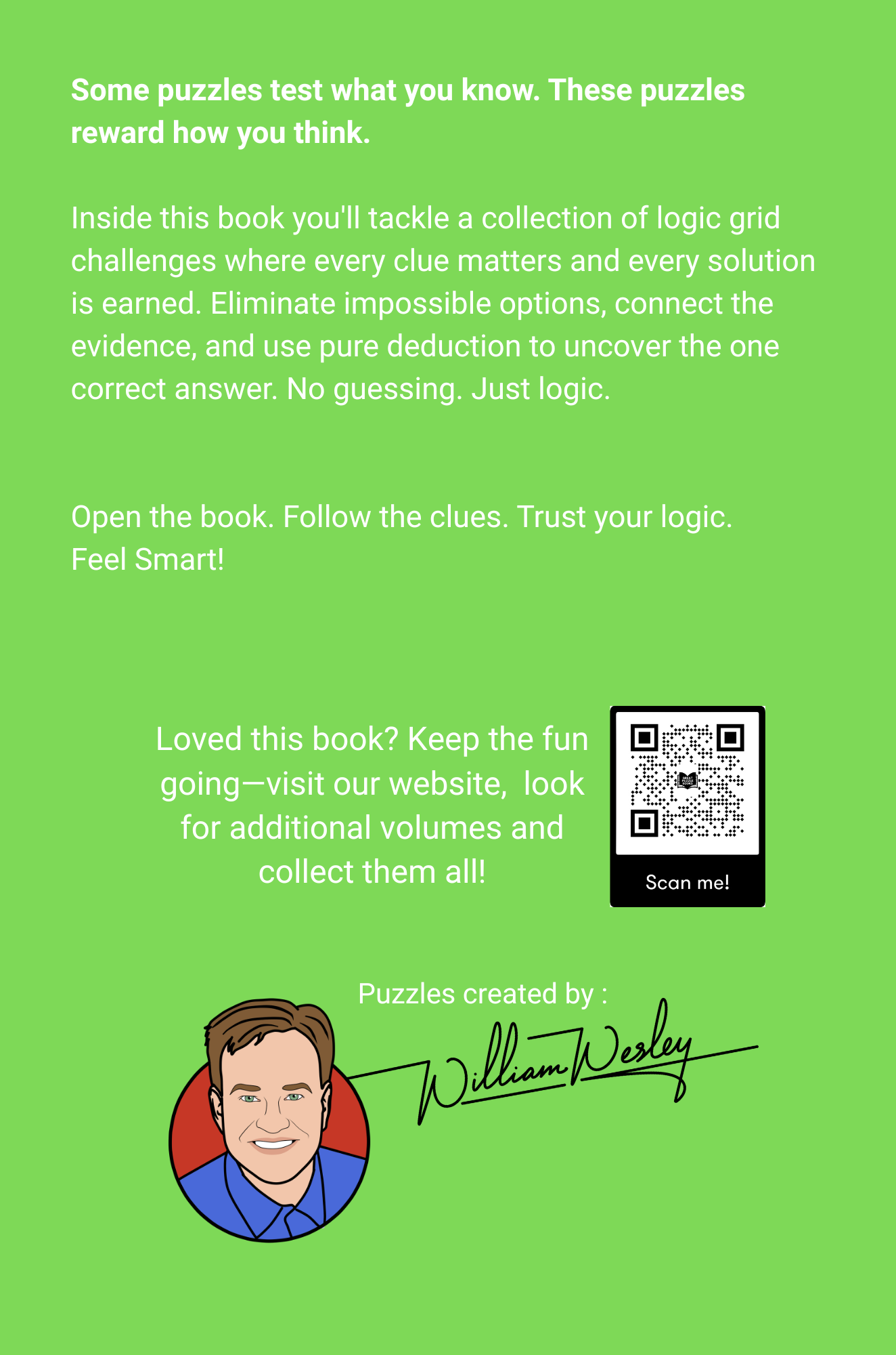 Feel Smart! Logic Grid Brain Puzzles to Challenge Your Mind: Volume Two